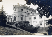 Historie krčského zámku - historické fotografie Historie krčského zámku - historické fotografie